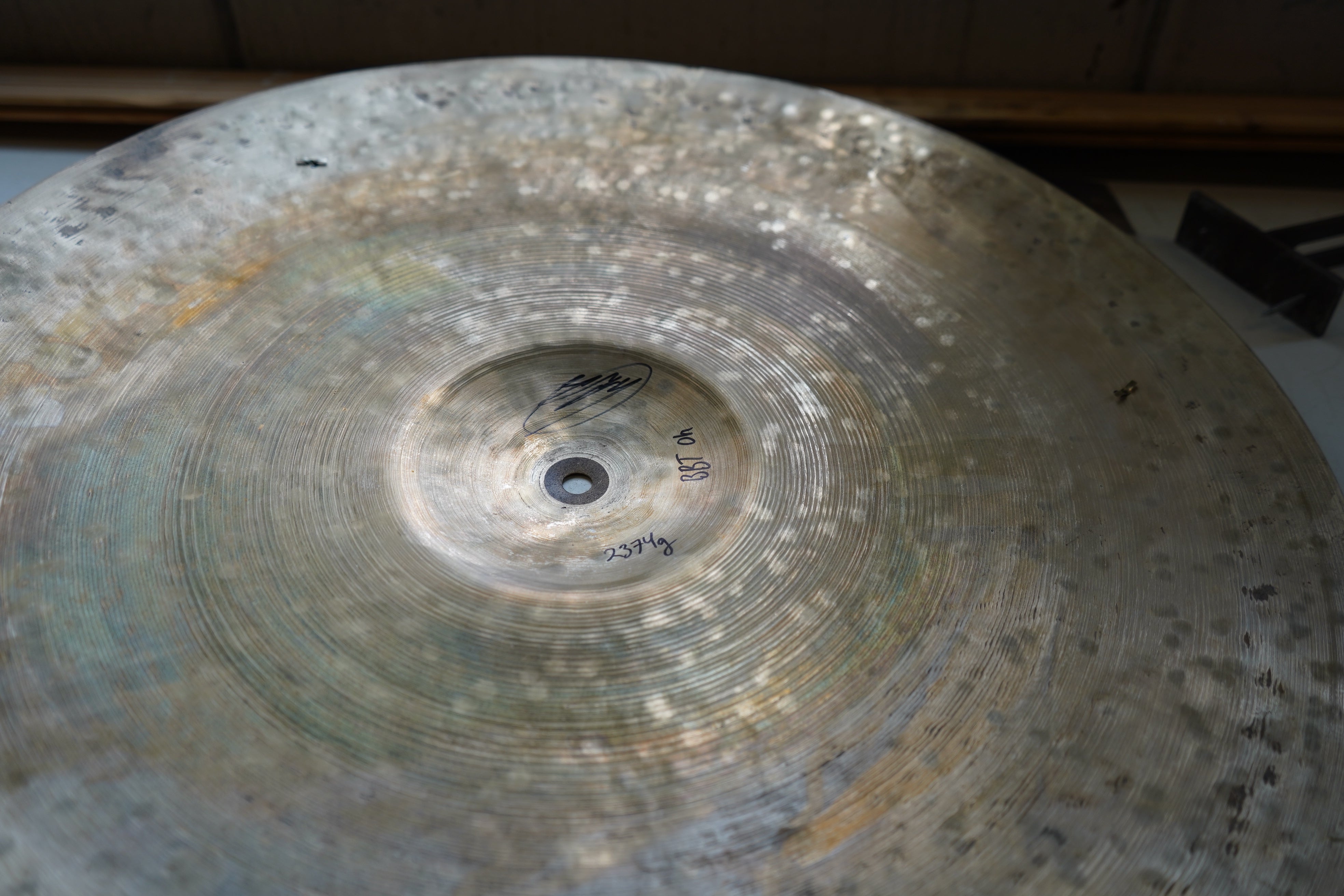 22" Brian Blade Tribute Overhammered 2374g w/rivets