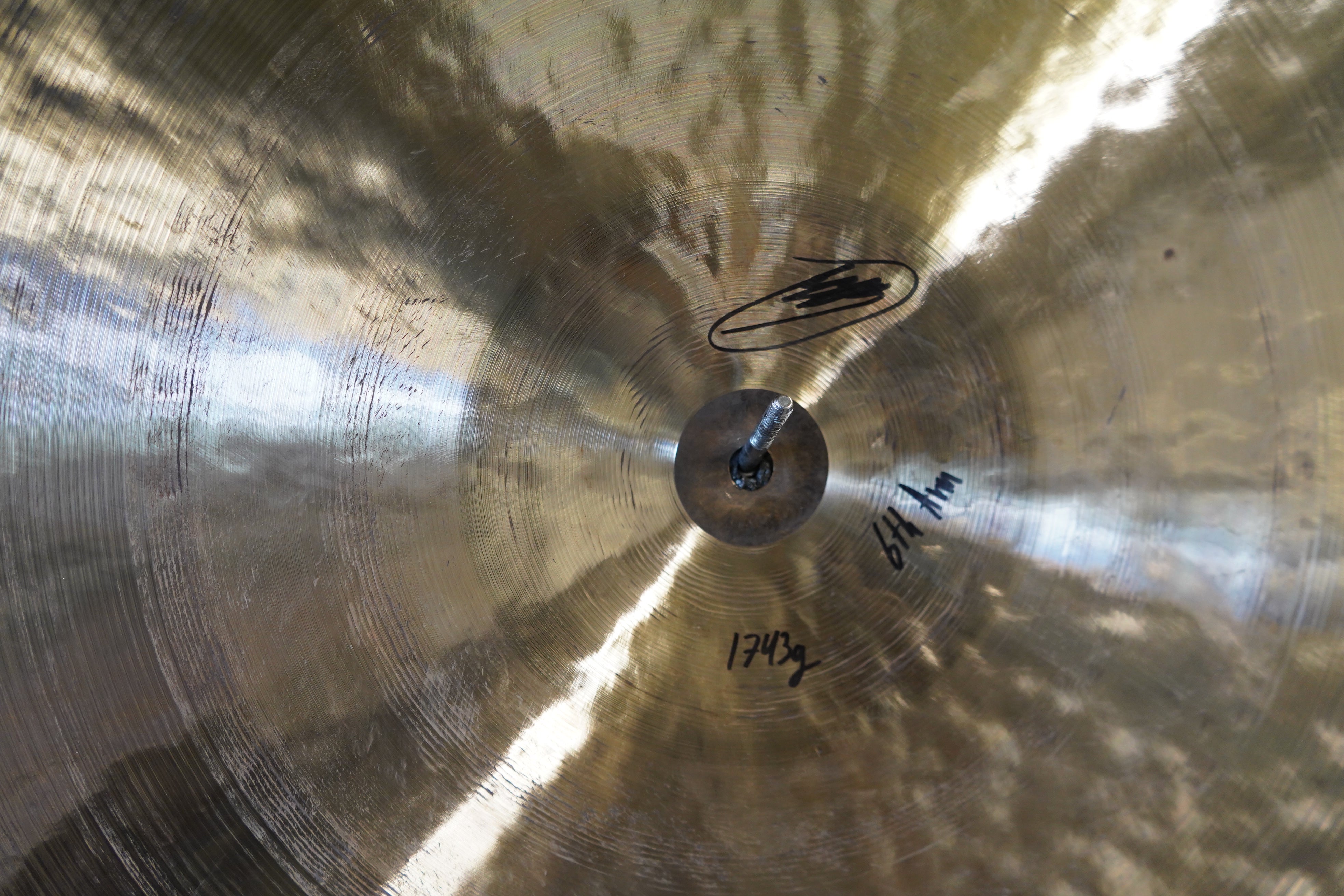 20" 6th Anniversary Ride 1743g (Hand Formed Bell)